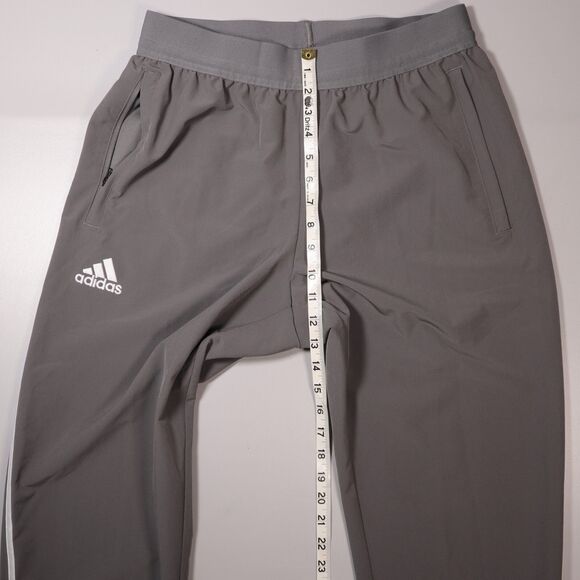 Adidas Team Sideline Woven Training Track Pants Gray IX4871 Men's Medium x 30 - Picture 10 of 11